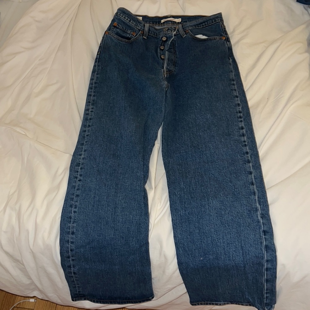 Levi’s ribcage straight jeans - never worn